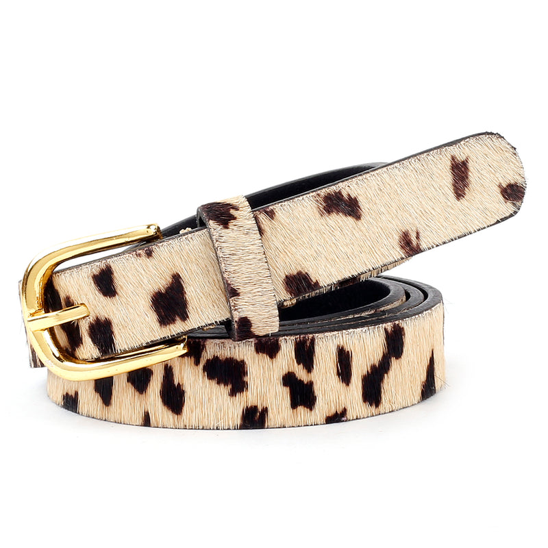 Women Tan Leather Belts
