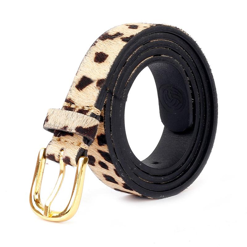 Women Tan Leather Belts