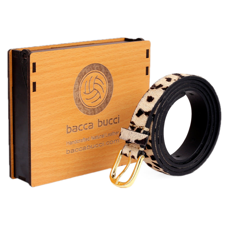 Women Tan Leather Belts