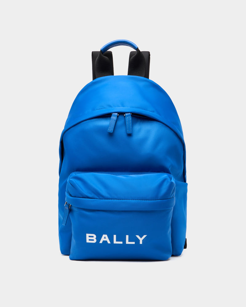Backpack In Blue Nylon