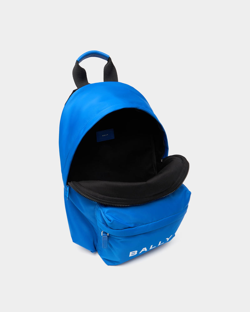 Backpack In Blue Nylon