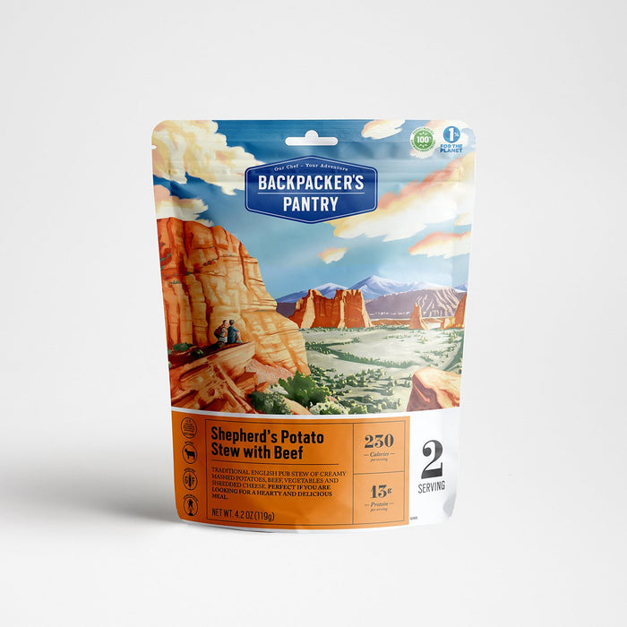 Backpacker's Pantry - Shepherd's Potato Stew with Beef: Two Person