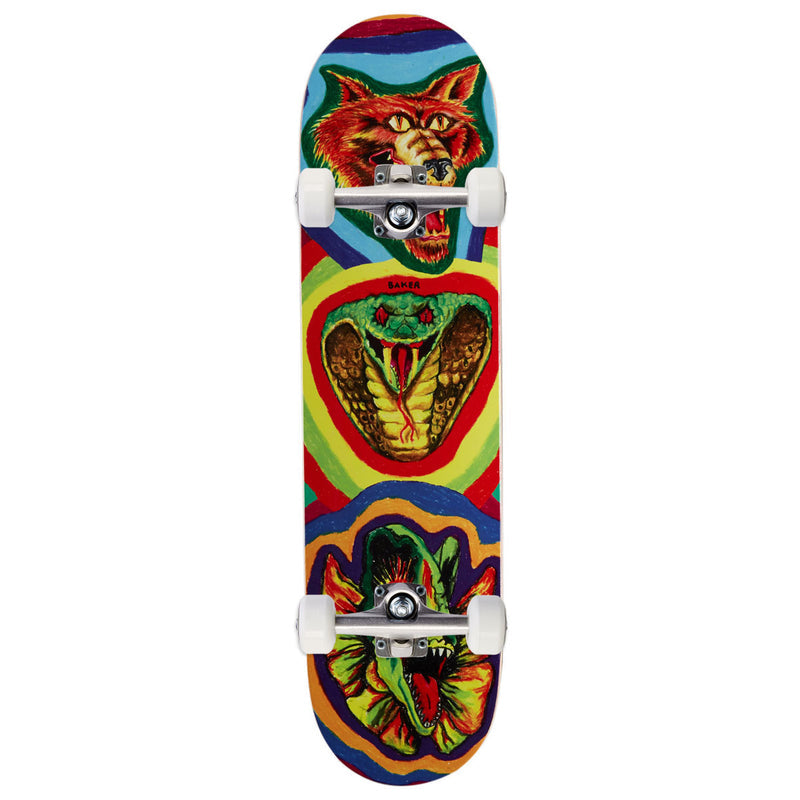 Baker Riley Hawk Fried Beast Skateboard Complete - 8.00"