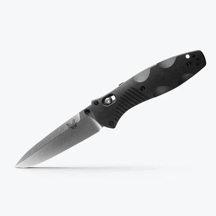 Benchmade Barrage - Plain 154CM Blade - Black Grivory Handle - 580 - SNK/WTO - Home Office