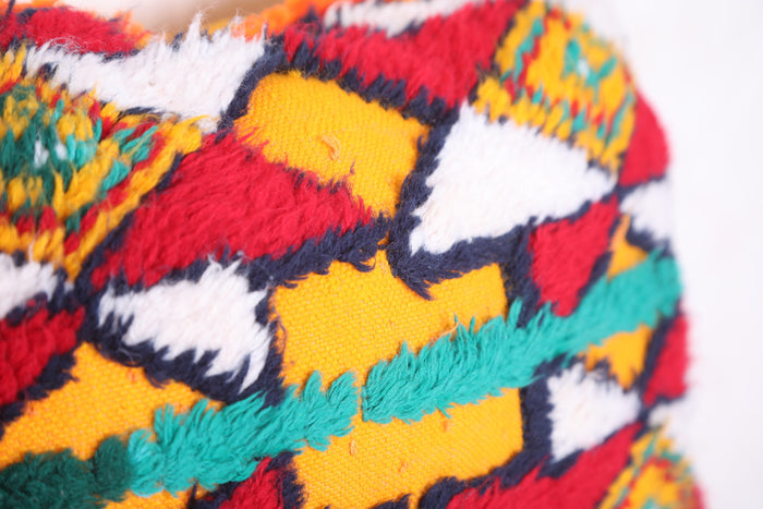 Berber pillow 18.5 INCHES X 19.2 INCHES - kilim pillow