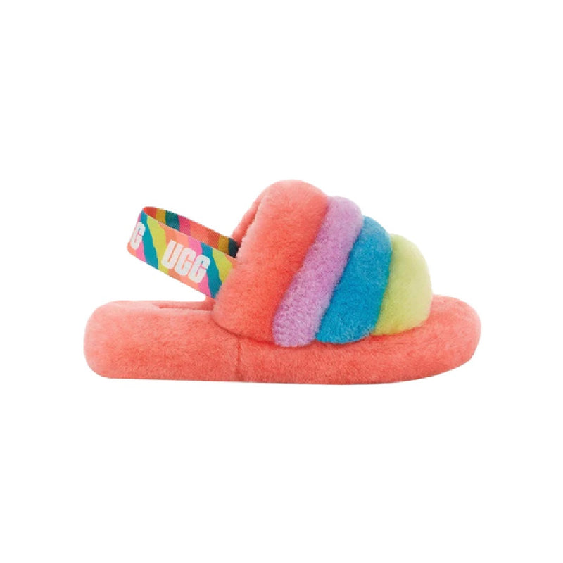 Big Kid's and Little Kid's UGG Fluff Yeah Peach Bliss (1124925K-PBMT)