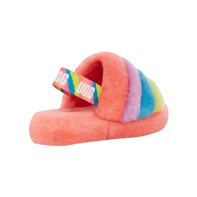 Big Kid's and Little Kid's UGG Fluff Yeah Peach Bliss (1124925K-PBMT)
