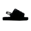 Big Kid's and Little Kid's UGG Fluff Yeah Slide Black (1098494K-BLK)