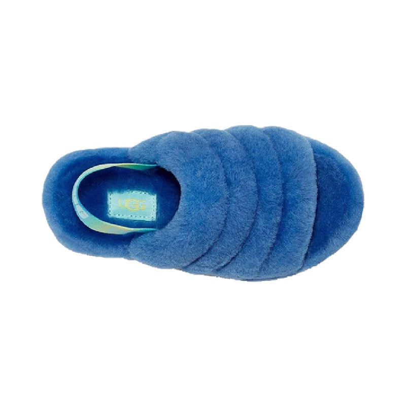 Big Kid's and Little Kid's UGG Fluff Yeah Slide Mystic Blue Gradient (1120030K-MBGT)