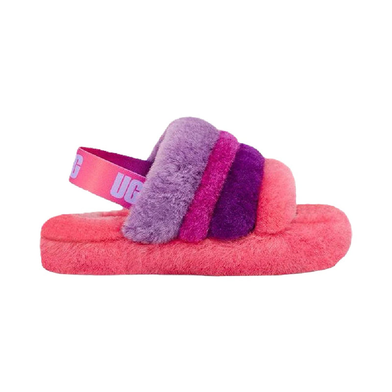 Big Kid's and Little Kid's UGG Fluff Yeah Slide Pk Purp (1120075K-PPRB)