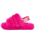 Big Kid's and Little Kid's UGG Fluff Yeah Slide Rock Rose (1098494K-RCR)