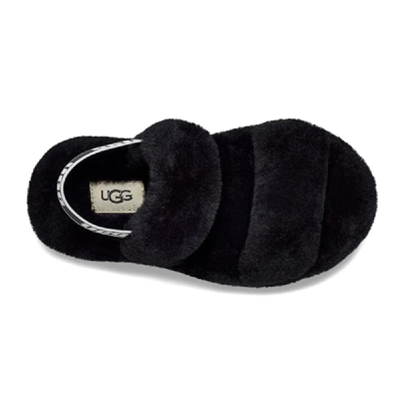 Big Kid's and Little Kid's UGG Oh Yeah Slide Black (1115752K-BLK)