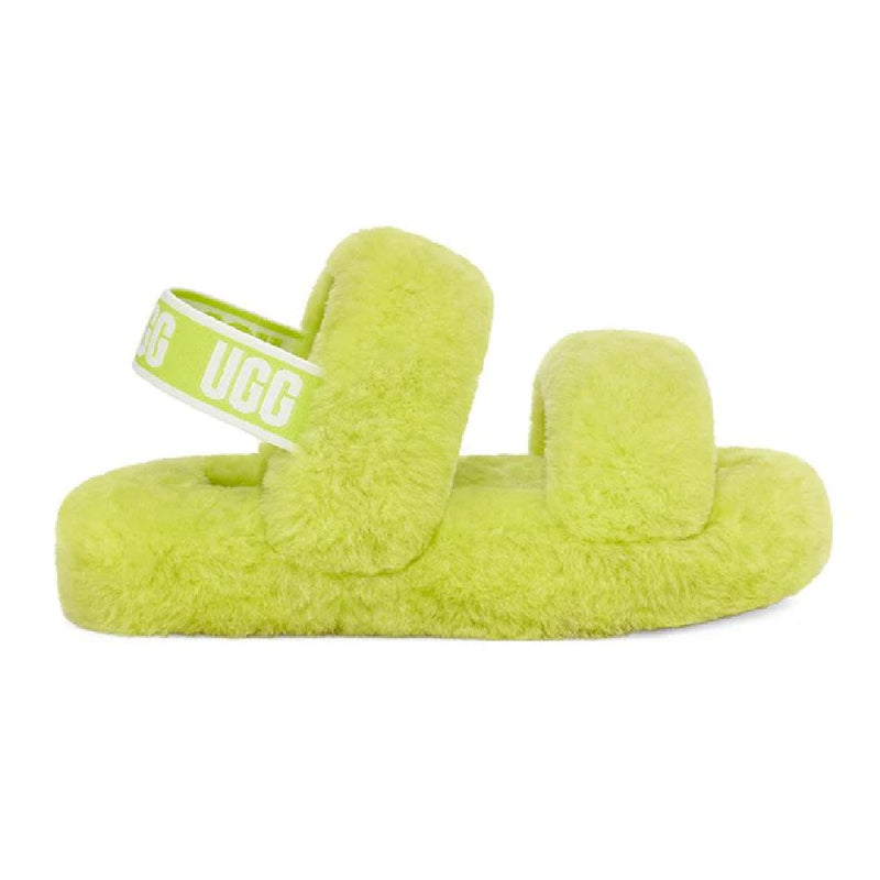 Big Kid's and Little Kid's UGG Oh Yeah Slide Key Lime (1115752K-KLM)