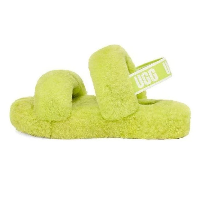 Big Kid's and Little Kid's UGG Oh Yeah Slide Key Lime (1115752K-KLM)