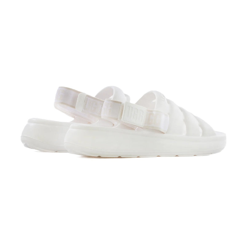 Big Kid's and Little Kid's UGG Sport Yeah Slide White (1129050K-BRWH)