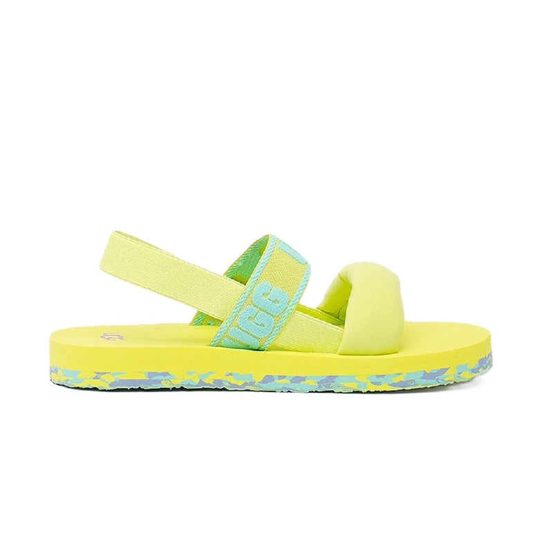 Big Kid's and Little Kid's UGG Zuma Sling Slide Pnt Swrl (1117239K-PPSW)