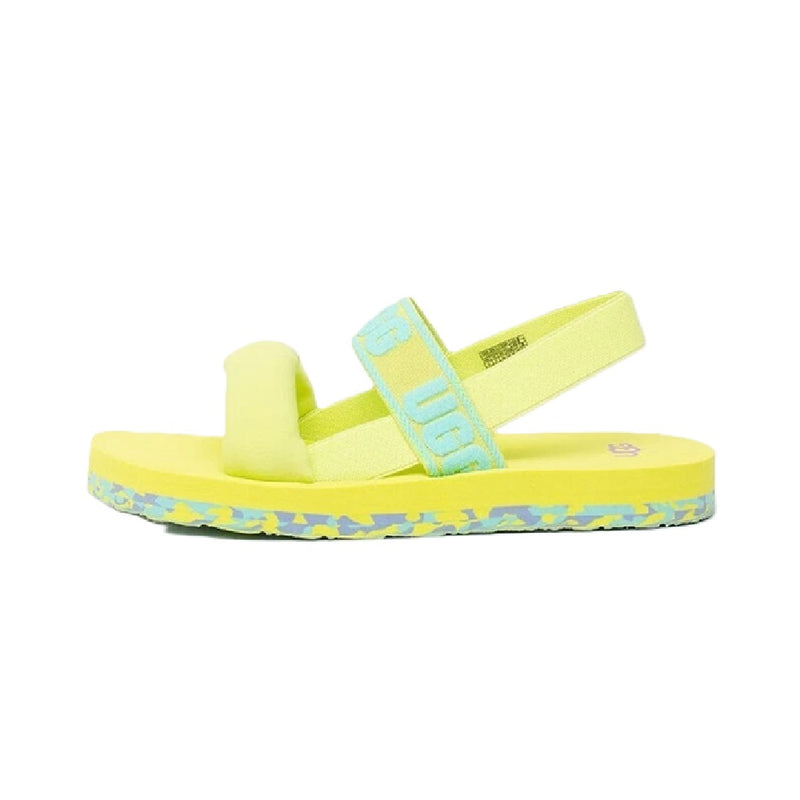 Big Kid's and Little Kid's UGG Zuma Sling Slide Pnt Swrl (1117239K-PPSW)