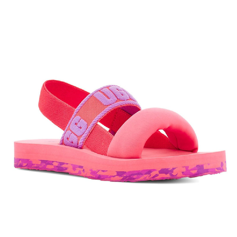 Big Kid's and Little Kid's UGG Zuma Sling Slide Strawberry Sorbet (1117239K-SSPS)