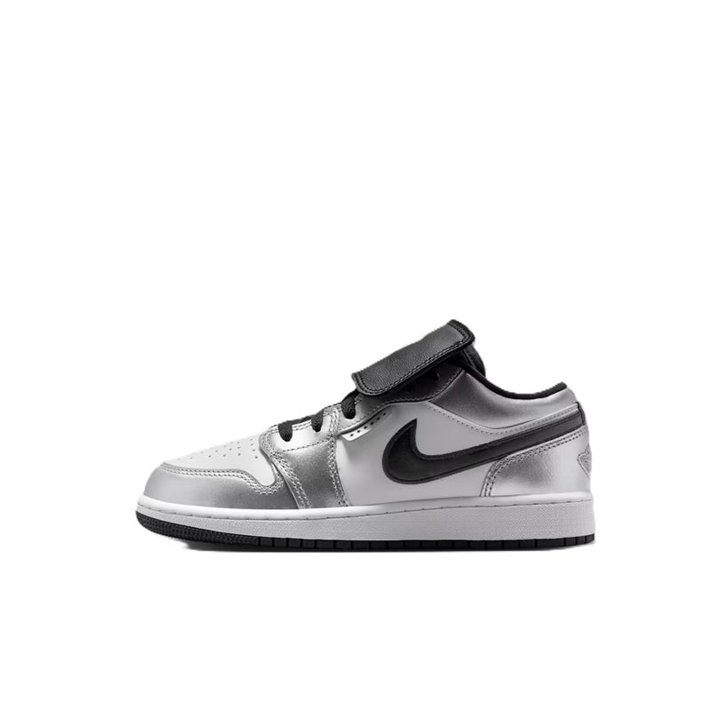 Big Kid's Jordan 1 Low SE BG White/Black-White (IR2310 100)