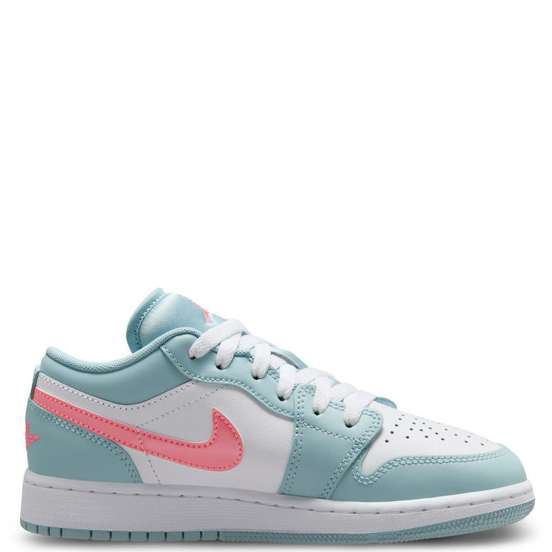 Big Kid's Jordan 1 Low SE Ocean Bliss/Atomic Pink-White (IM4422 400)