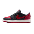 Big Kid's Jordan 1 Retro Low OG "Banned" Blk/Blk-Varsity Red (IW6277 001)