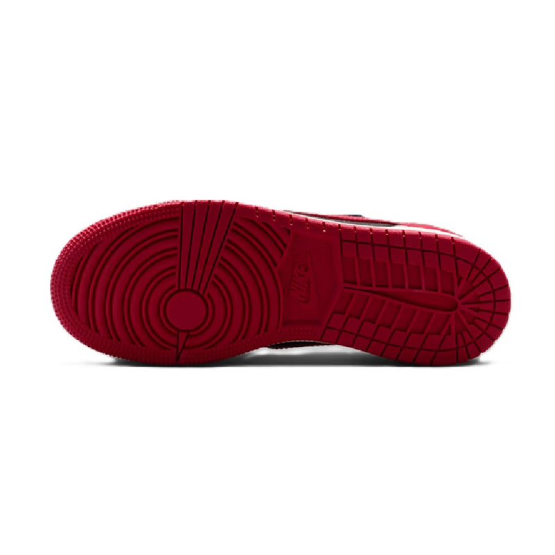 Big Kid's Jordan 1 Retro Low OG "Banned" Blk/Blk-Varsity Red (IW6277 001)