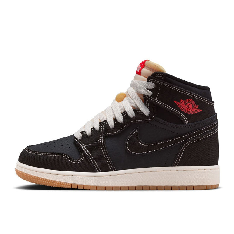 Big Kid's Jordan 1 RTR HI OG FC Black/University Red-Sail (II9927 001)