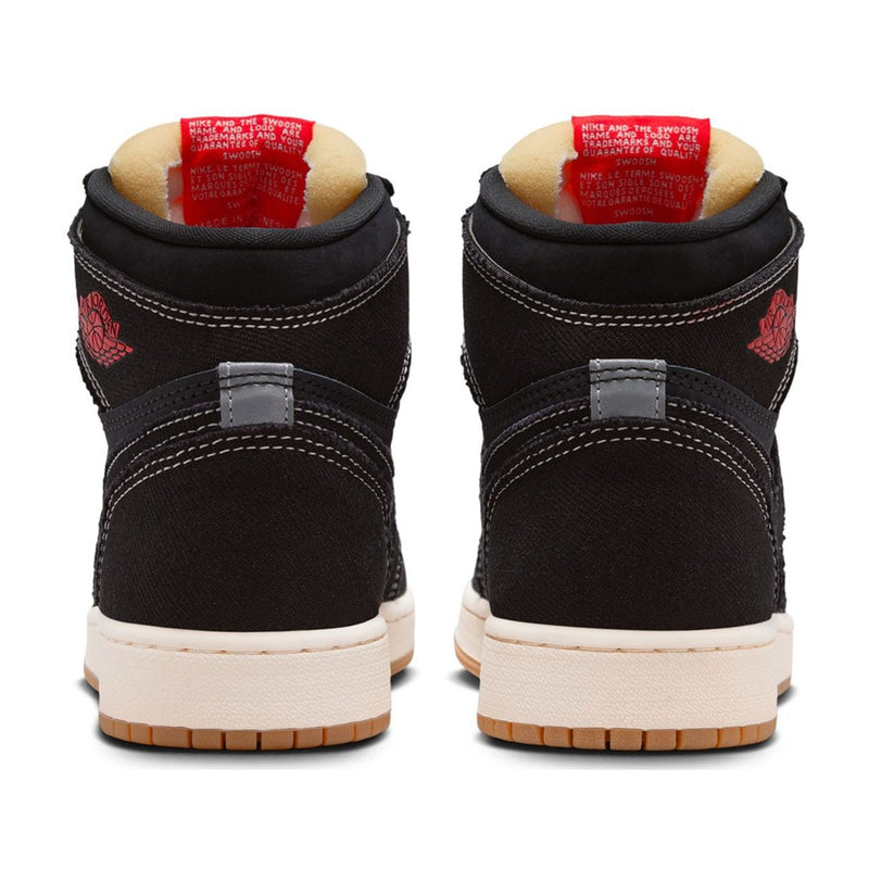 Big Kid's Jordan 1 RTR HI OG FC Black/University Red-Sail (II9927 001)