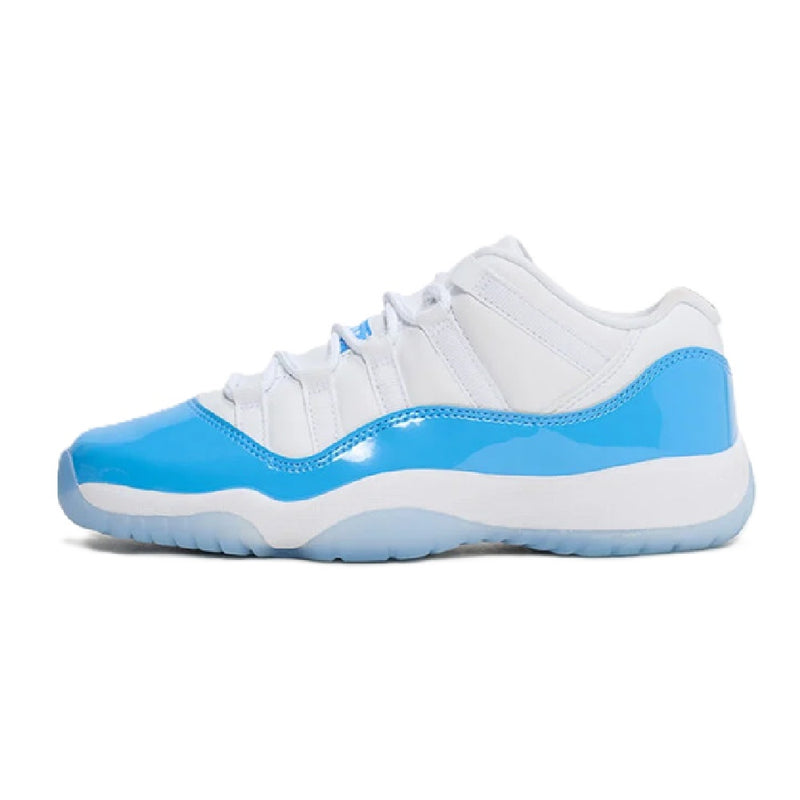 Big Kid's Jordan 11 Retro Low "University Blue" Wht/Uni Bl-Bk (FV5121 100)
