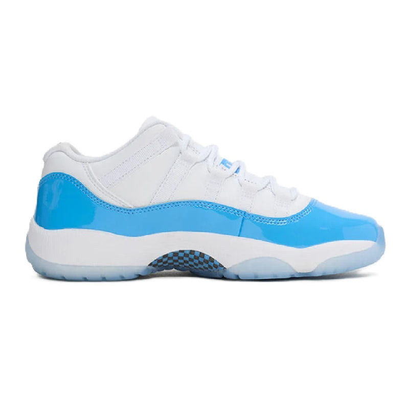 Big Kid's Jordan 11 Retro Low "University Blue" Wht/Uni Bl-Bk (FV5121 100)