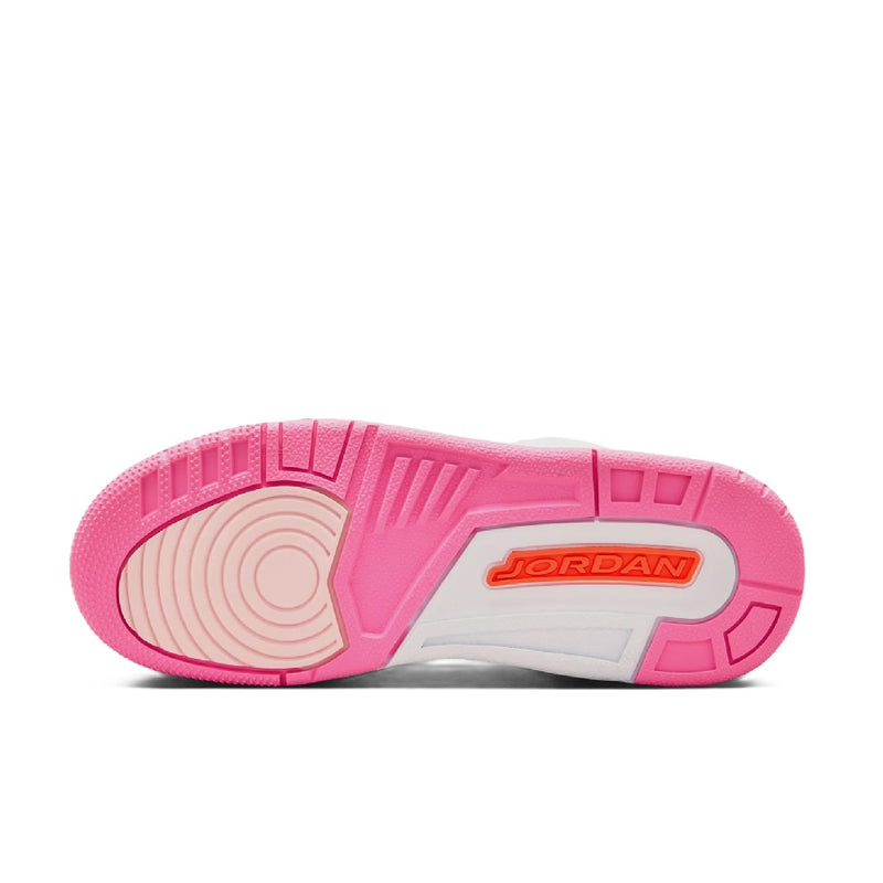 Big Kid's Jordan 3 Retro 'Spring Flowers' Pearl Pink/Orange (II0599 600)