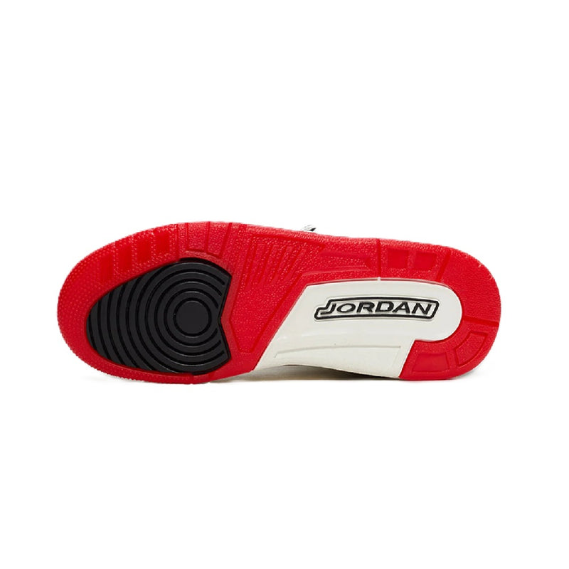 Big Kid's Jordan 3 Retro "World's Best" Sail/Black-Red (DM0967 103)