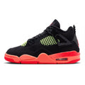 Big Kid's Jordan 4 Retro Black/Infrared 23-Bright Mango (II1271 001)
