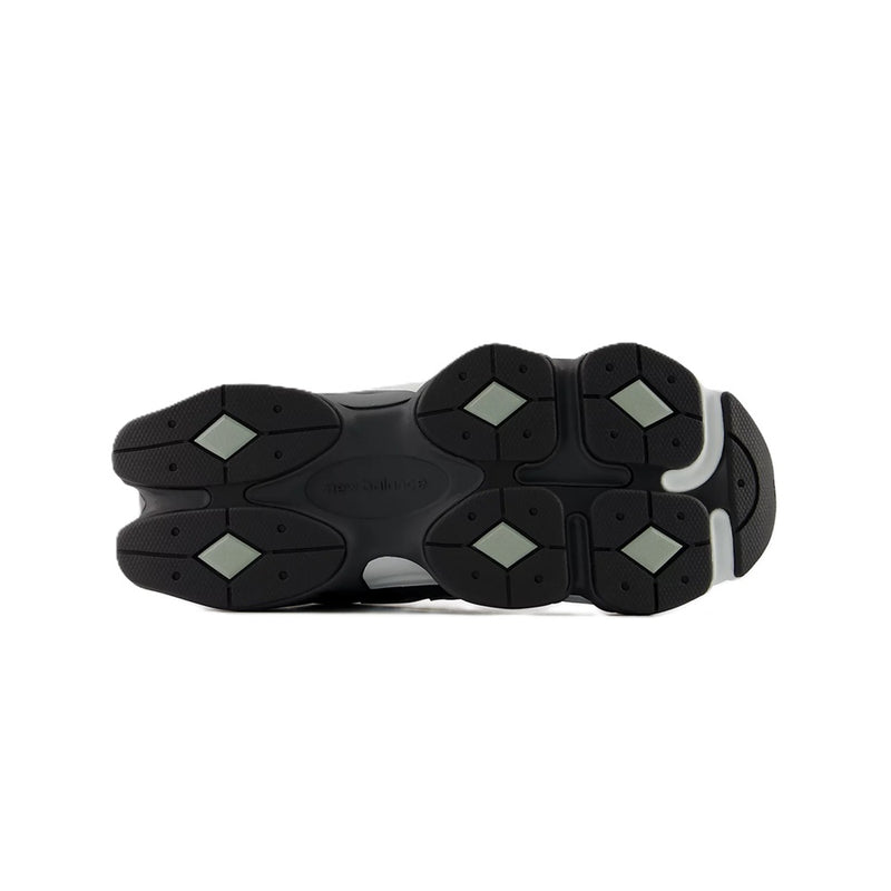 Big Kid's New Balance 9060 Lace Grey Black (G90603BN)