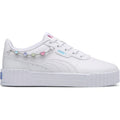 Big Kid's Puma Carina 3.0 Playful Charms PS White-Vib Blue-Apple Spritz (407805 01)