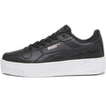 Big Kid's Puma Carina Street Jr Black-Black-Rose-Gold-White (393846 02)