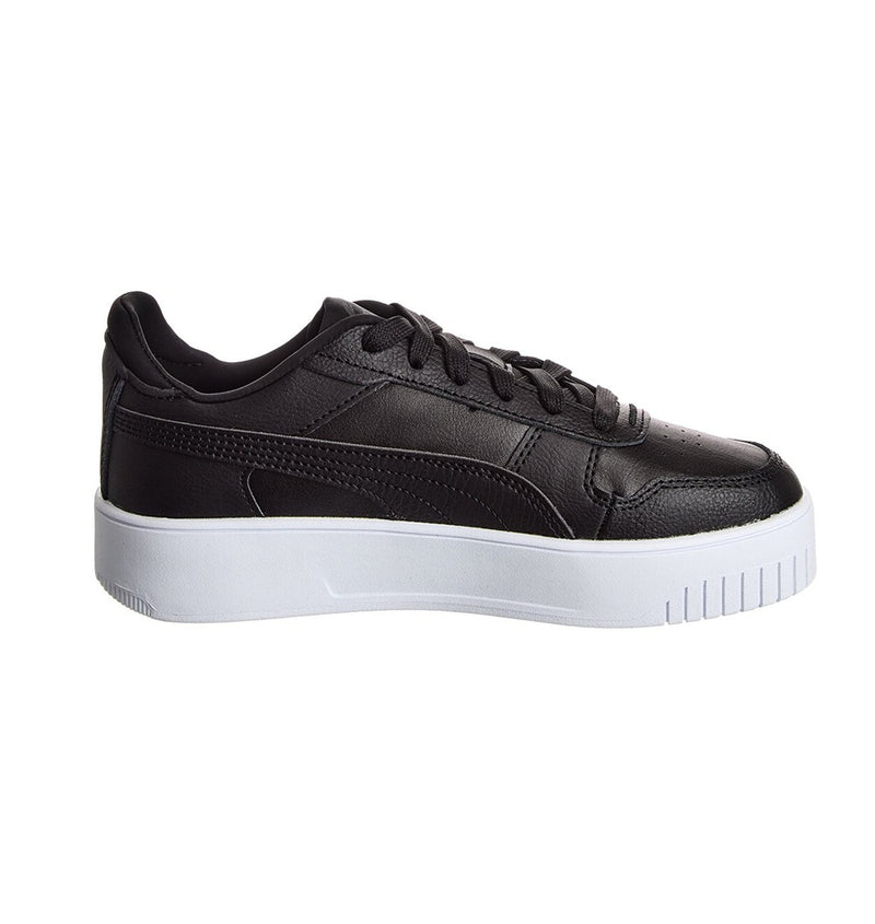 Big Kid's Puma Carina Street Jr Black-Black-Rose-Gold-White (393846 02)