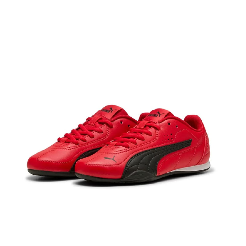 Big Kid's Puma Catch JR For All Time Red-Puma Black (403904 03)