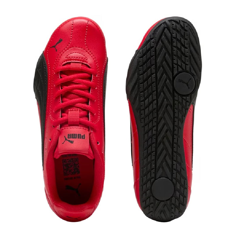 Big Kid's Puma Catch JR For All Time Red-Puma Black (403904 03)