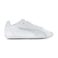 Big Kid's Puma Catch JR Puma White-Feather Gray (403904 01)