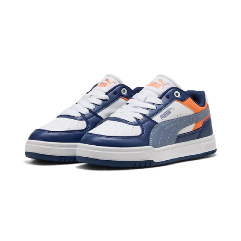 Big Kid's Puma Caven III Block Jr Blue Jewel-Gray Sky-White (406889 01)