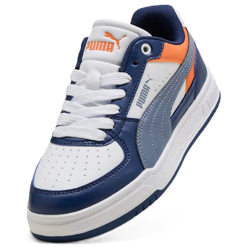 Big Kid's Puma Caven III Block Jr Blue Jewel-Gray Sky-White (406889 01)