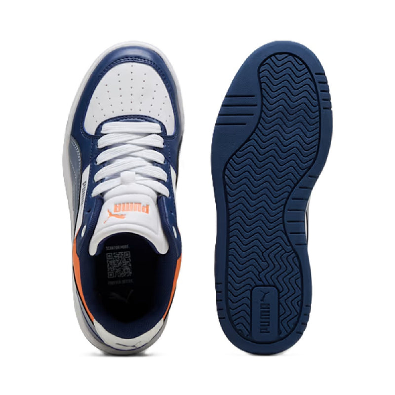 Big Kid's Puma Caven III Block Jr Blue Jewel-Gray Sky-White (406889 01)