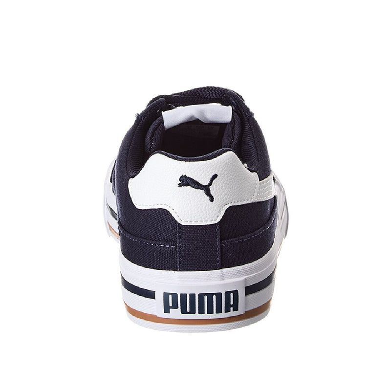 Big Kid's Puma Court Classic Vulc FS JR New Navy-Puma White (396558 19)