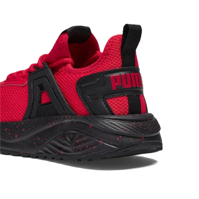 Big Kid's Puma Pacer 23 Speckle JR For All Time Red-Puma Blk (395487 01)