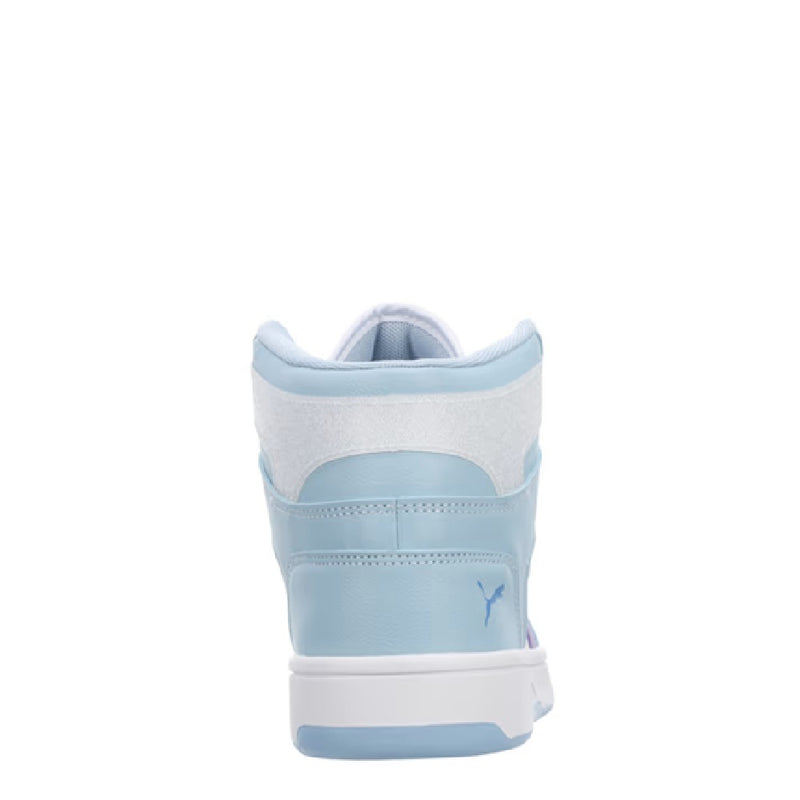 Big Kid's Puma Rebound Layup Parfumee JR Haute Tropic-Violet-Blue (403932 01)