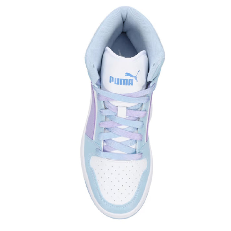 Big Kid's Puma Rebound Layup Parfumee JR Haute Tropic-Violet-Blue (403932 01)