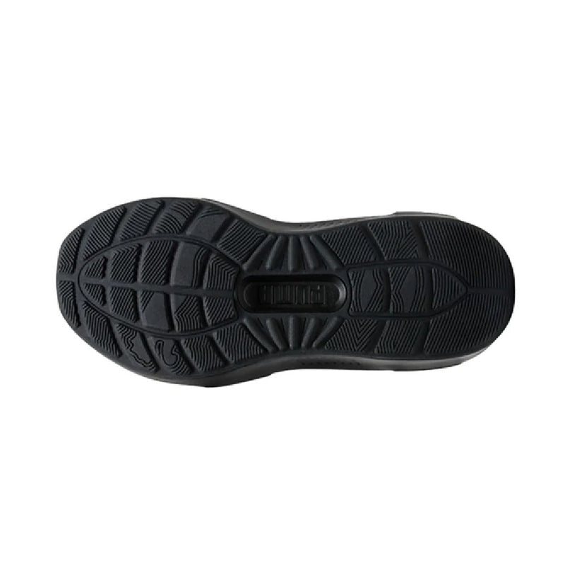 Big Kid's Puma Softride Enzo 5 Shine Jr Puma Black-Gold (312261 01)
