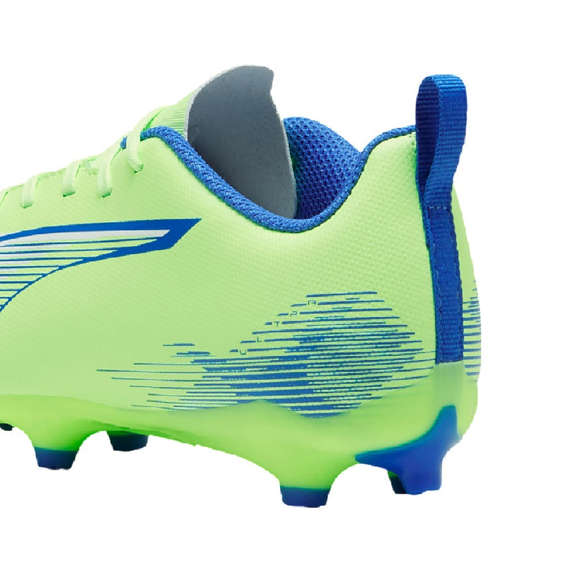 Big Kid's Puma Ultra 5 Play FG/AG Jr Fizzy Apple-Puma White (107695 03)