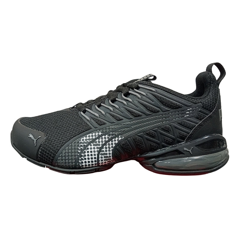 Big Kid's Puma Voltaic Evo Hypno Hftne JR Puma Black-Flat Mid Gray (407862 01)